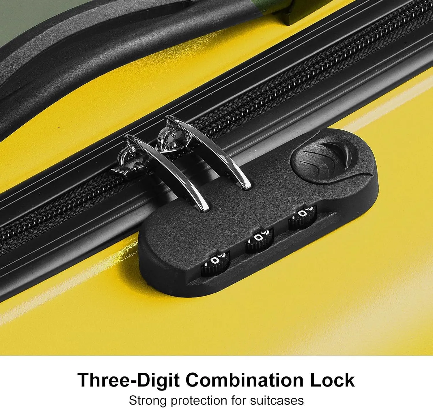 24" Ride Suitcase for Kids Aged 6-12, Carry Kids Luggage with Silent Wheels, Safety Belt, Combination Lock, Handlebars and Pedals, Equipped With Duffel Bag for Carry Luggage (yellow)