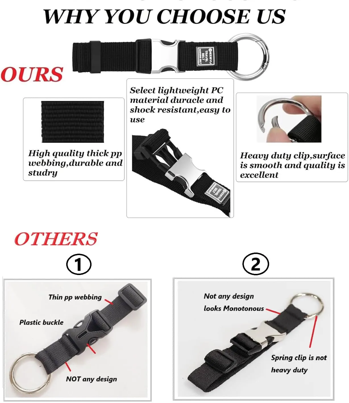 2PCS Heavy Duty Add a Bag Luggage Strap Jacket Gripper,Carry-on Baggage Suitcase Straps Belts Travel Accessories-Purple