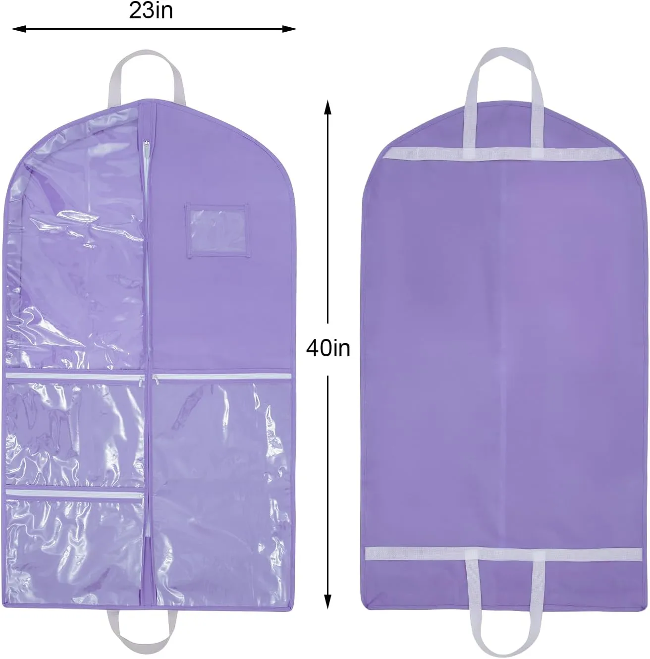 40 inch Dance Costume Bags for Dance Competitions,Dance Garment Bag,Kids Garment Bags for Dance Costumes,Garment Bags for Hanging Clothes with Pocket,Garment Bags for Travel Storage