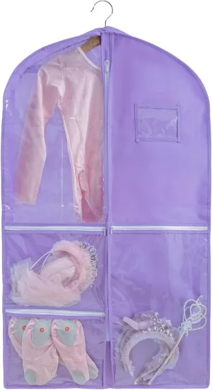 40 inch Dance Costume Bags for Dance Competitions,Dance Garment Bag,Kids Garment Bags for Dance Costumes,Garment Bags for Hanging Clothes with Pocket,Garment Bags for Travel Storage