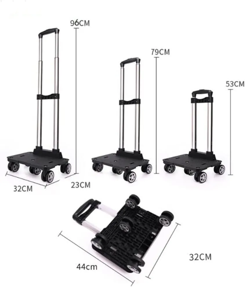 5-Wheeled Household Foldable and Detachable Shopping cart（DAX5J）