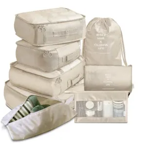 8 PC Compression Packing Cubes