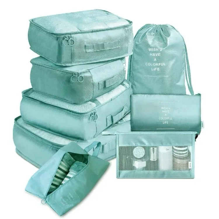 8 PC Compression Packing Cubes