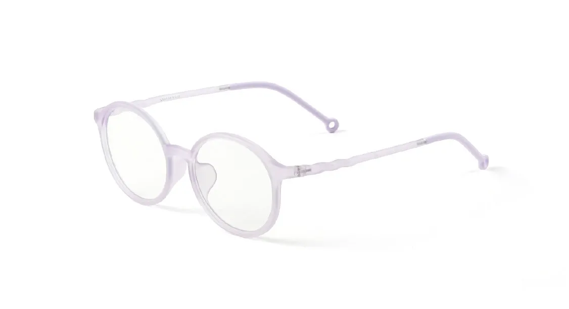 ADULT Oval Screen Glasses -Lilac