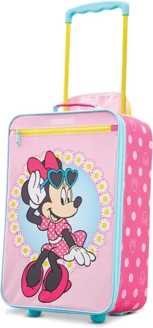 American Tourister Disney Softside Upright Luggage, Minnie, Carry-On 18-Inch