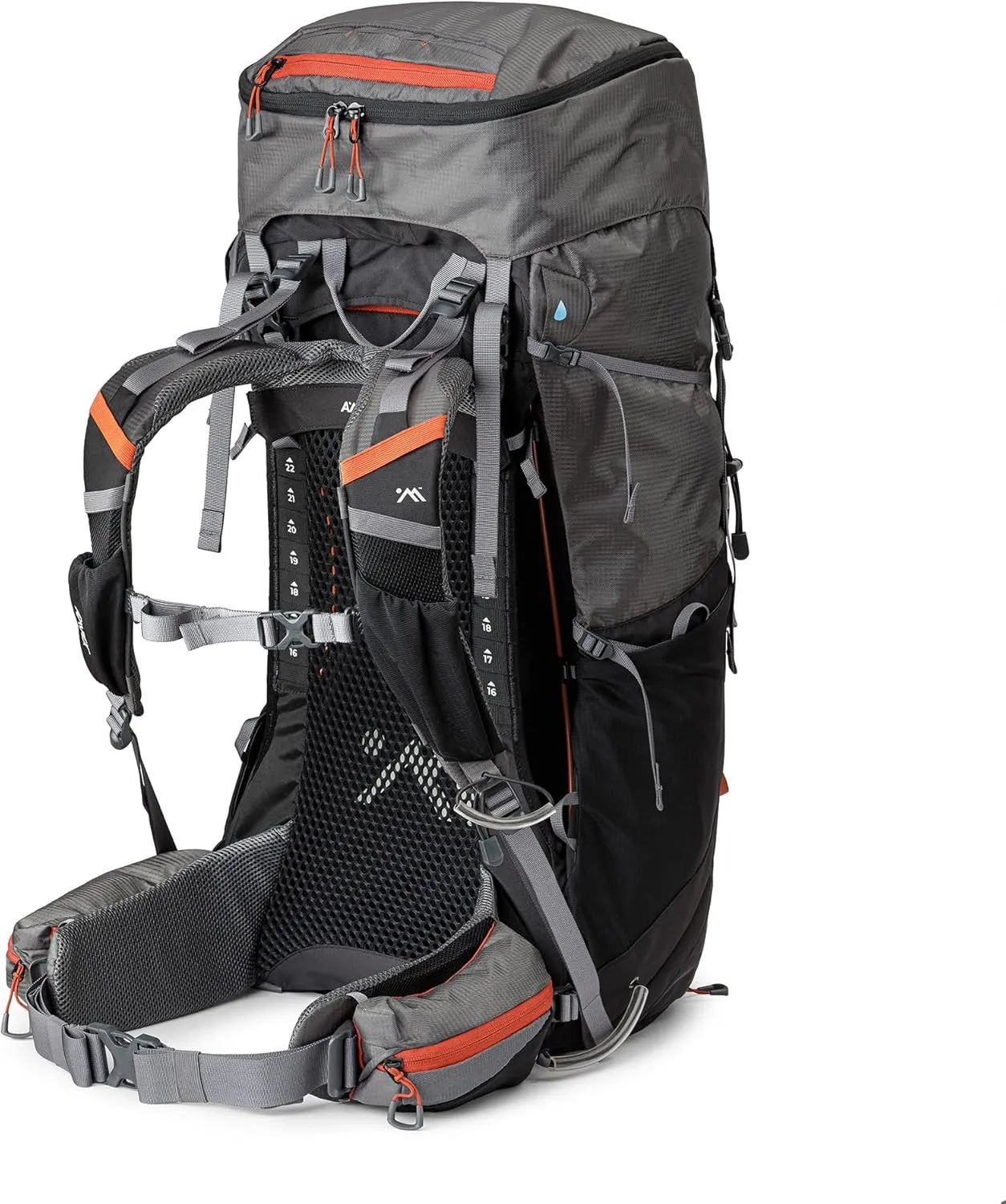 AMPEX Hiking Backpack | Camping Essentials Lightweight Backpack for Men & Women, Travel Bag for Backpacking, Camping, Hunting and More (65 Liter)