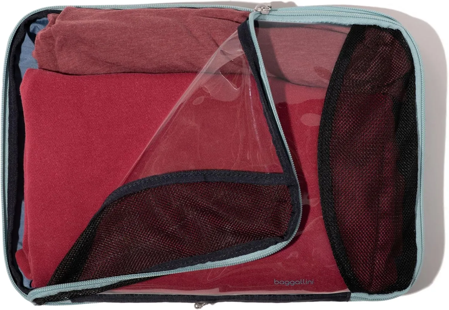 Baggallini Compression Cube 3-piece set - Lightweight Compression Packing Cubes for Travel