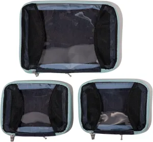 Baggallini Compression Cube 3-piece set - Lightweight Compression Packing Cubes for Travel