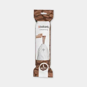 Brabantia PerfectFit Bags L, 40 to 45 Liters - Pack of 10
