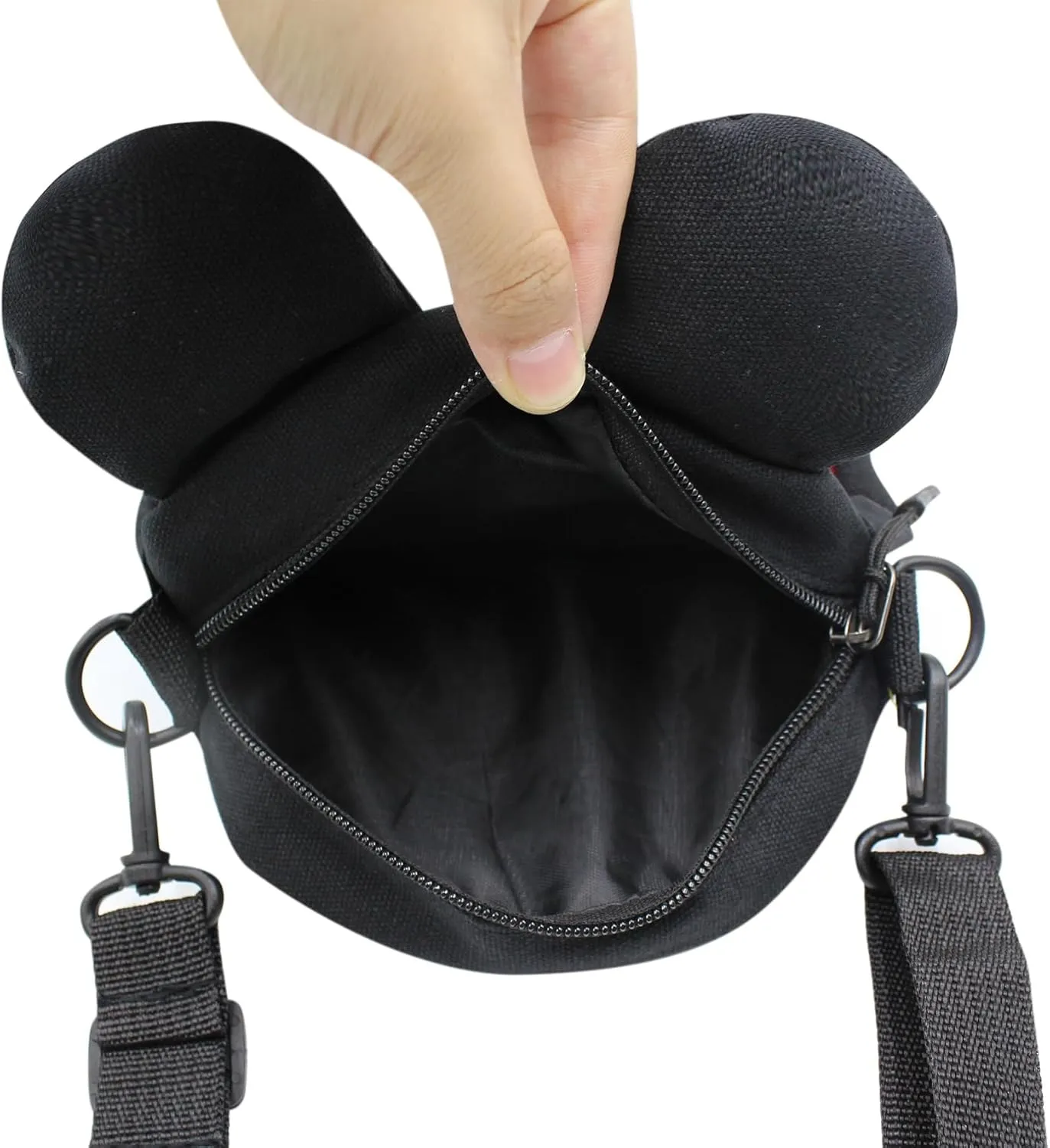 Cartoon Mouse Crossbody Bag Purses for Girls Boys Kids Shoulder Bag Cute Polka Dots Small Satchel
