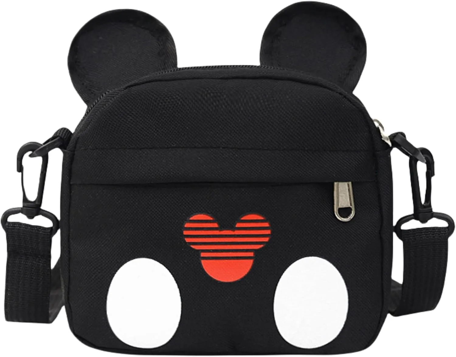 Cartoon Mouse Crossbody Bag Purses for Kids Boys Girls Shoulder Bag Cute Polka Dots Small Handbag
