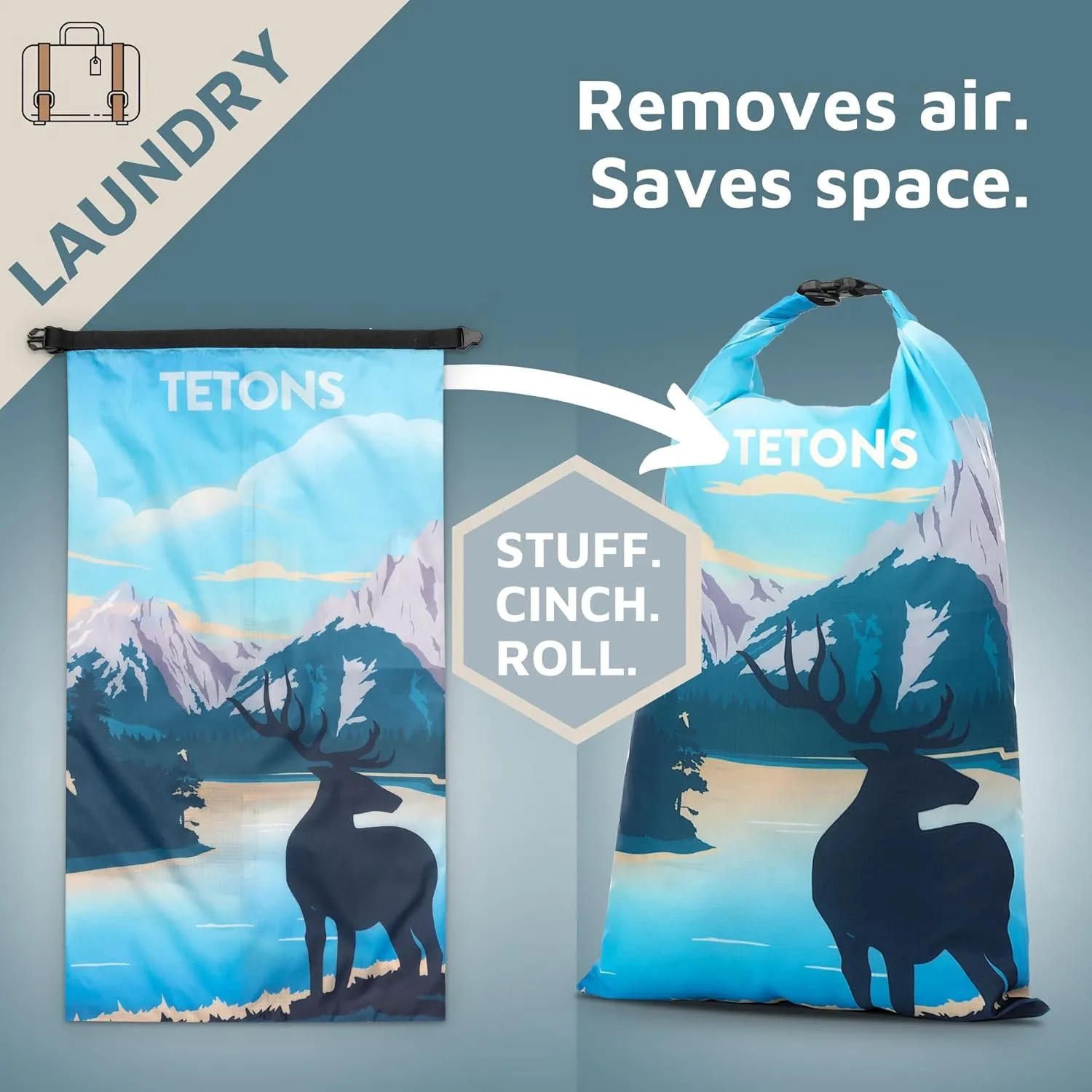 Compression Packing Cubes for Travel - Luggage and Backpack Organizer Packaging Cubes for Clothes by TRIPPED Travel Gear