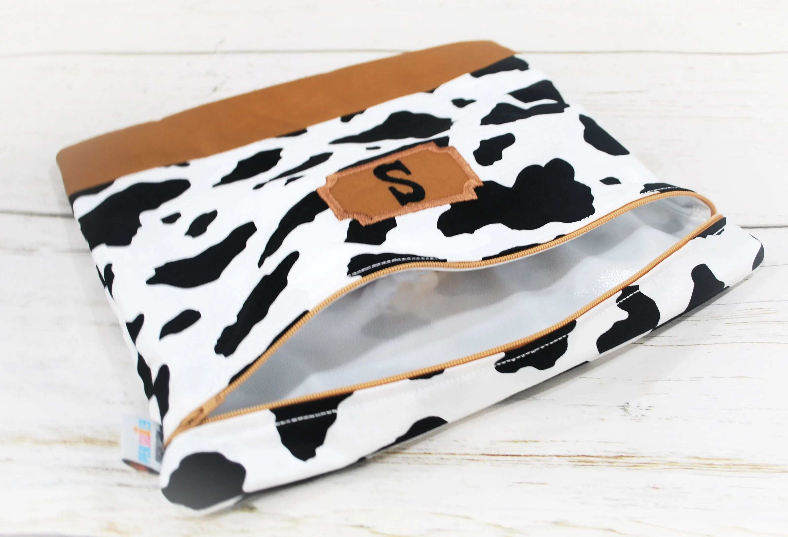 Cow Print Reusable Bag