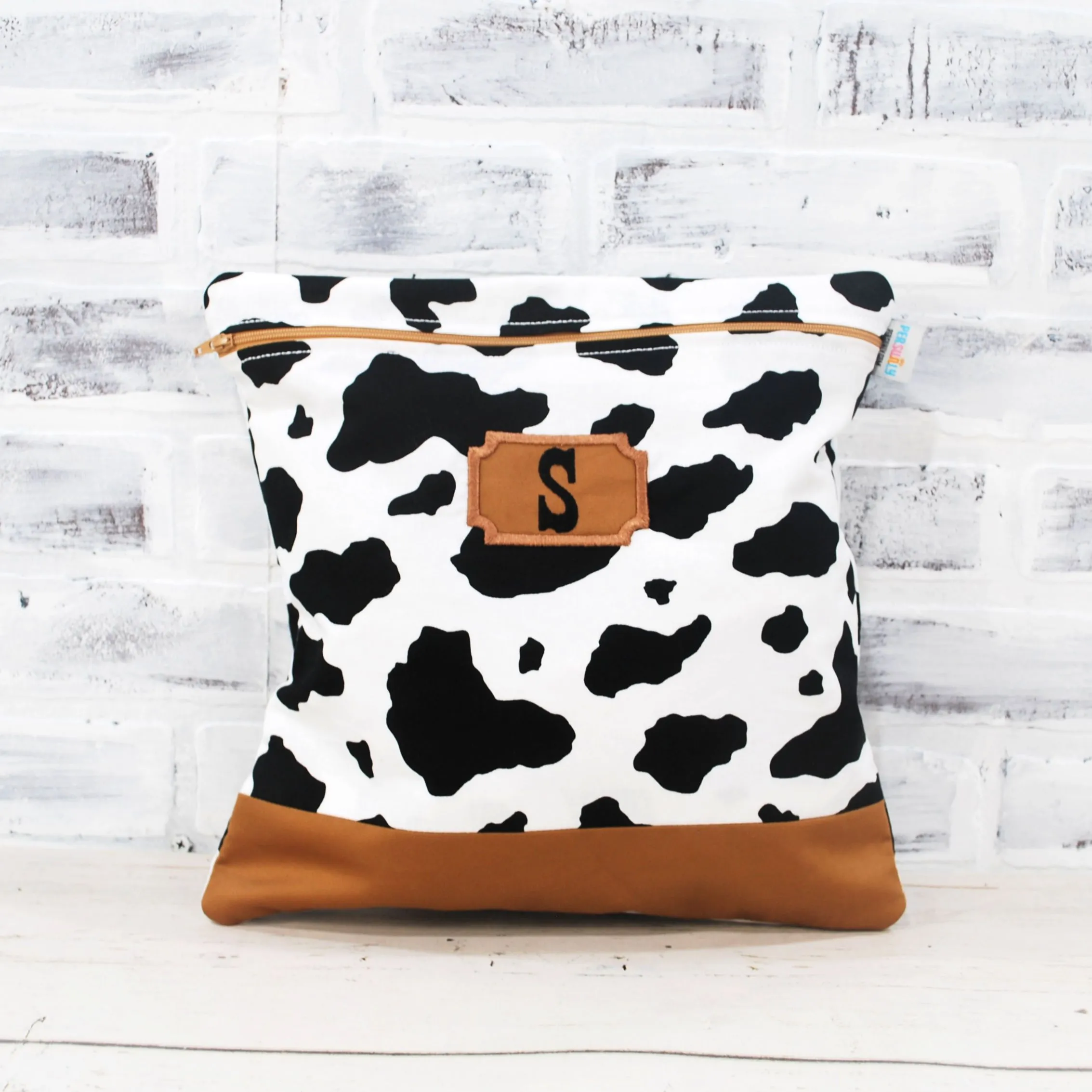 Cow Print Reusable Bag