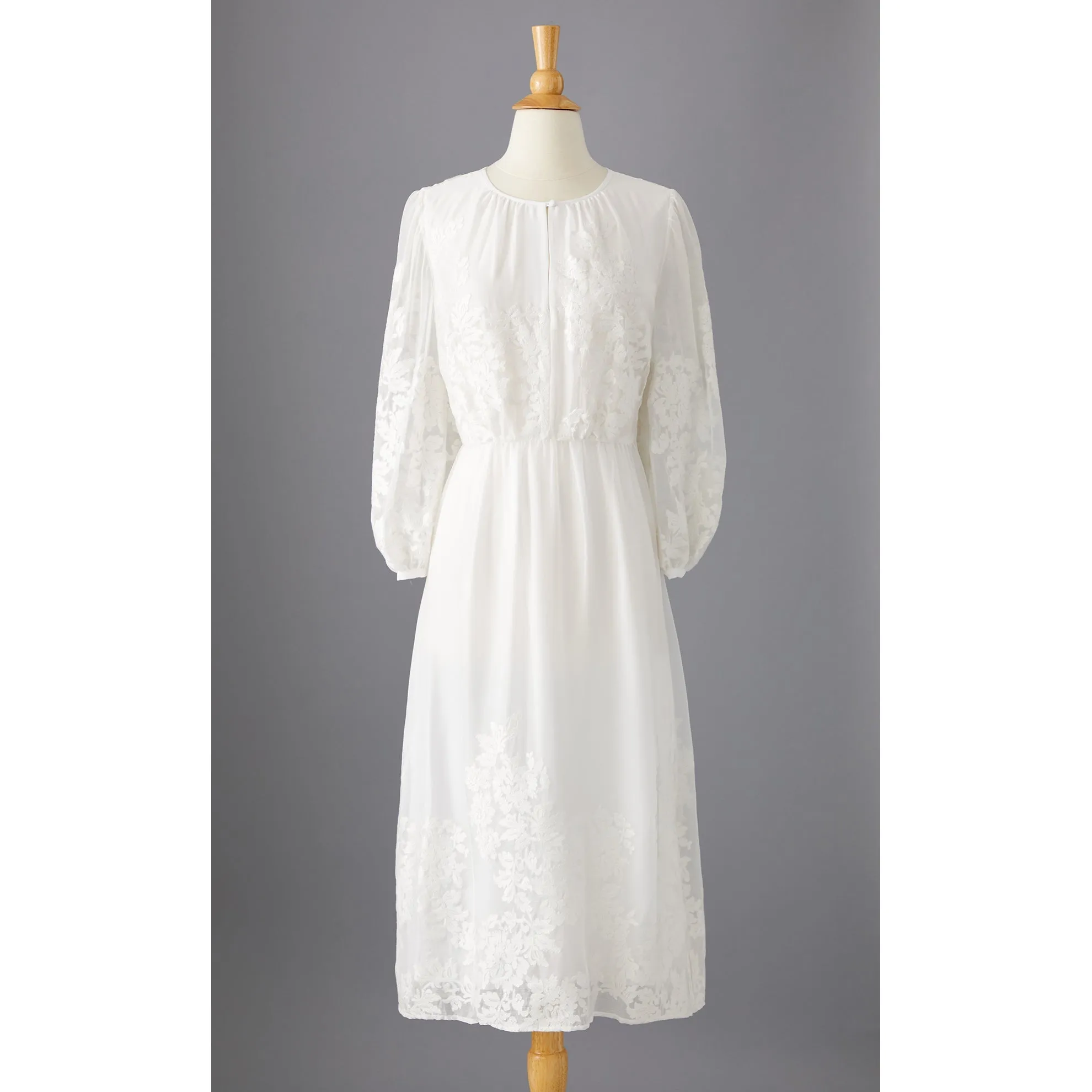 Crew Neck Tier Dress
