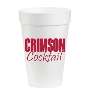 Crimson Cocktail Game Day Cups