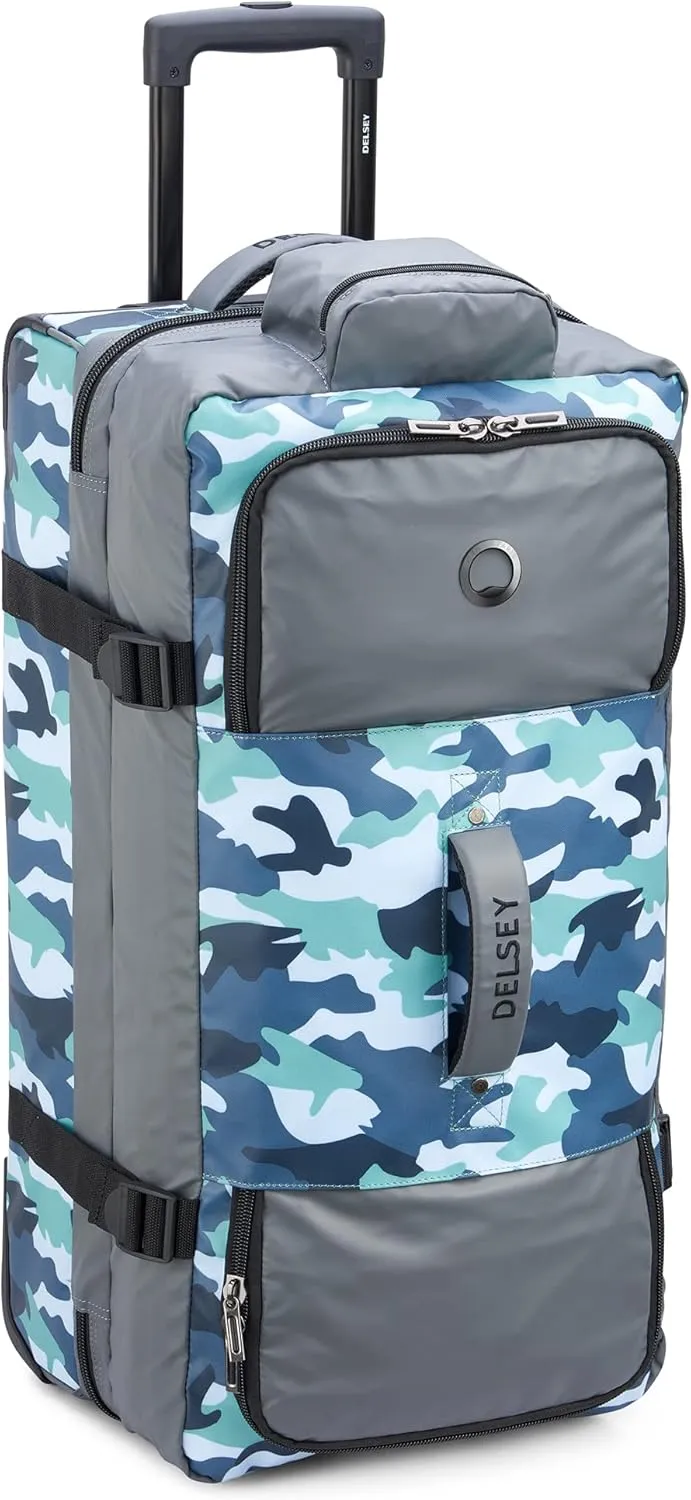 DELSEY Paris Raspail 28 Inch Rolling Wheeled Duffle Bag, Camo