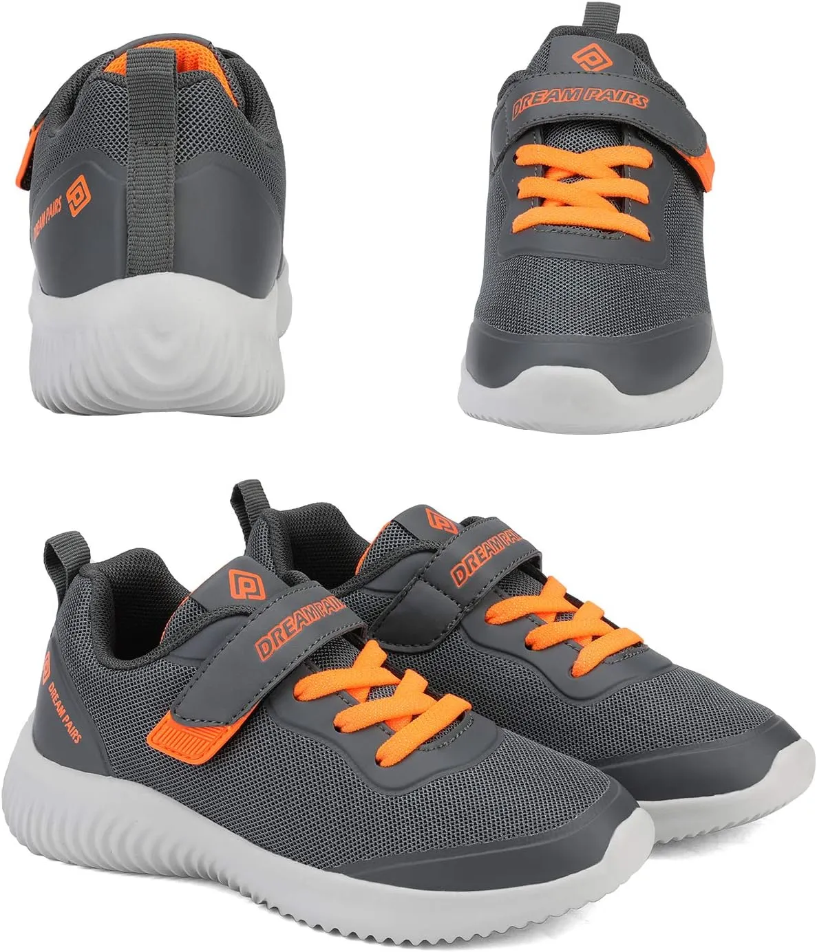 DREAM PAIRS Boys Girls Shoes Kids Tennis EZ-Ons BreezeRunners Running Sneakers