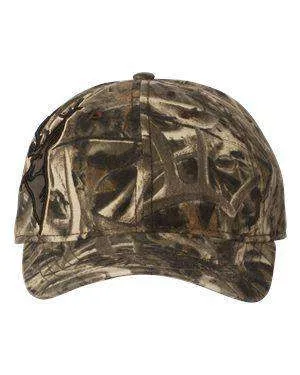Dri Duck 3D Buck Applique Twill Cap - 3320