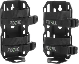 Dusty Cage Bicycle Cargo - Superior Design with Lightweight Aluminum Alloy & Large Bag, Water Bottle Holder for Bike - Easy Assembly, Safe Transport for Cycling Travels - Set of 2