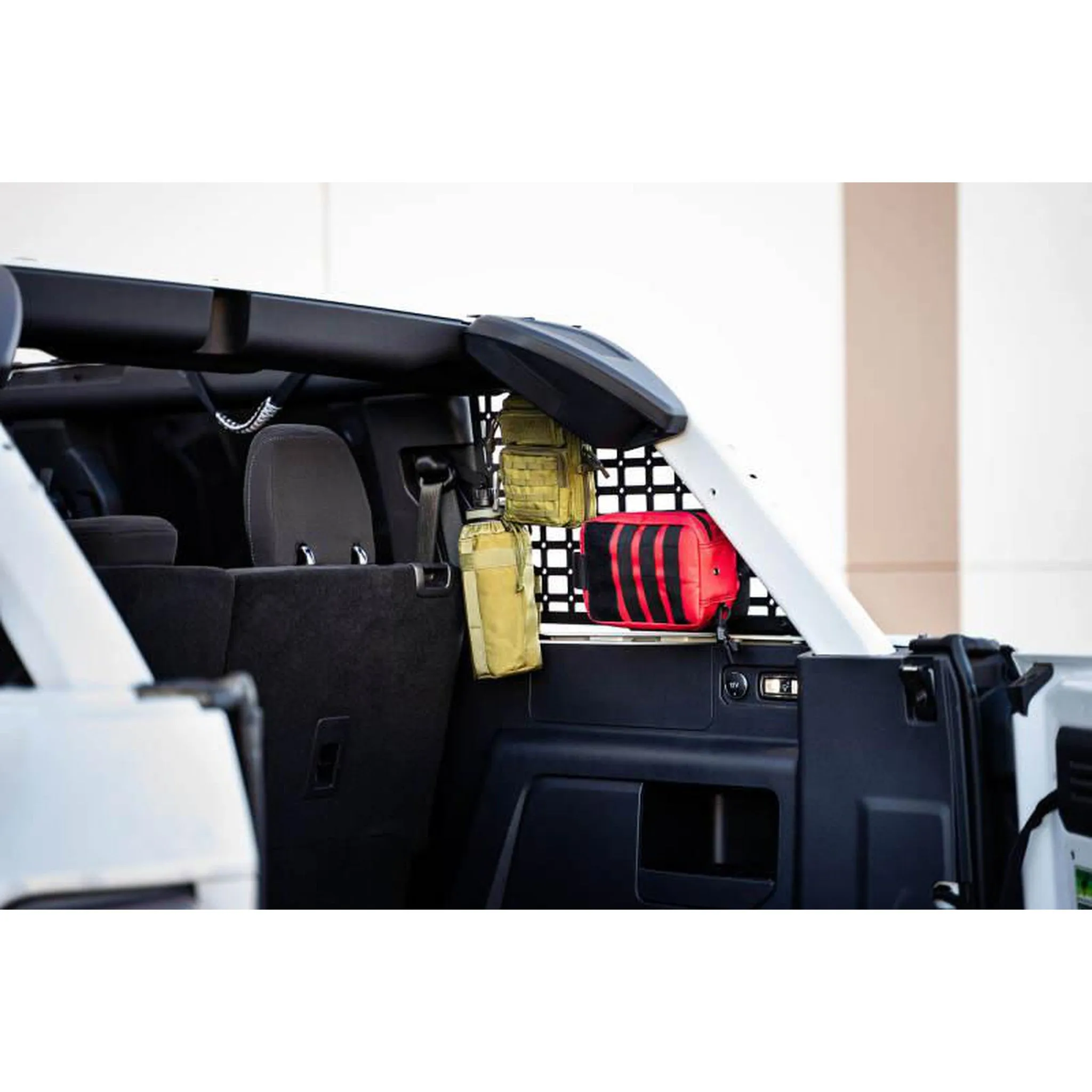 DV8 Offroad Rear Window Molle Panels  for 2021  Ford Bronco | dveMPBR-01