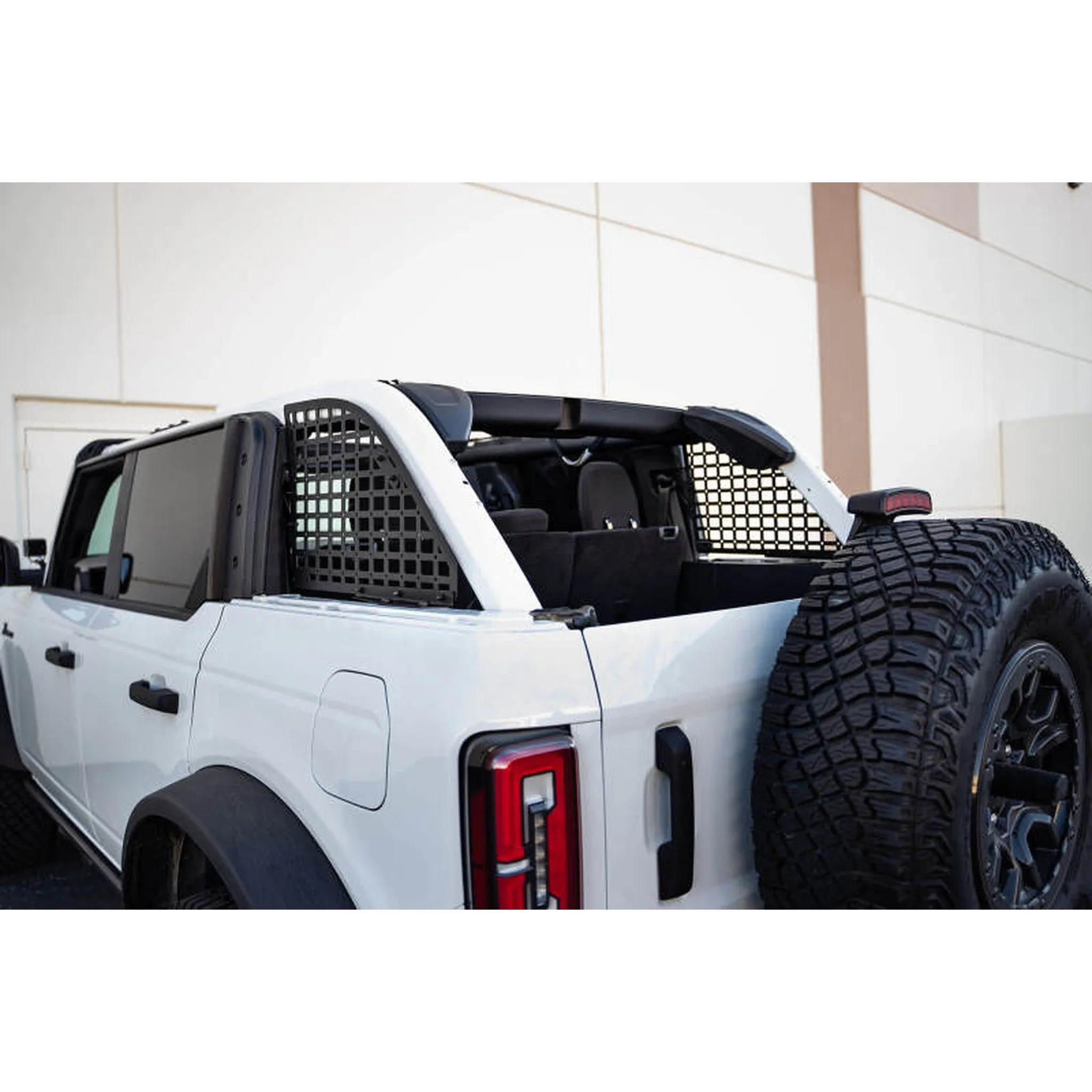 DV8 Offroad Rear Window Molle Panels  for 2021  Ford Bronco | dveMPBR-01