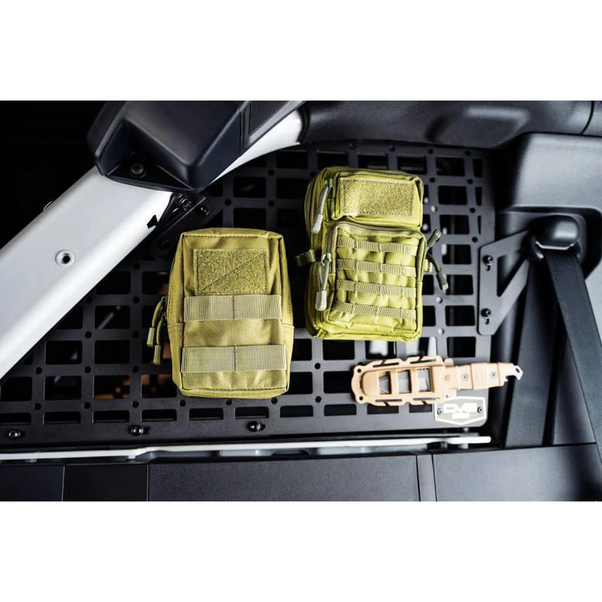 DV8 Offroad Rear Window Molle Panels  for 2021  Ford Bronco | dveMPBR-01