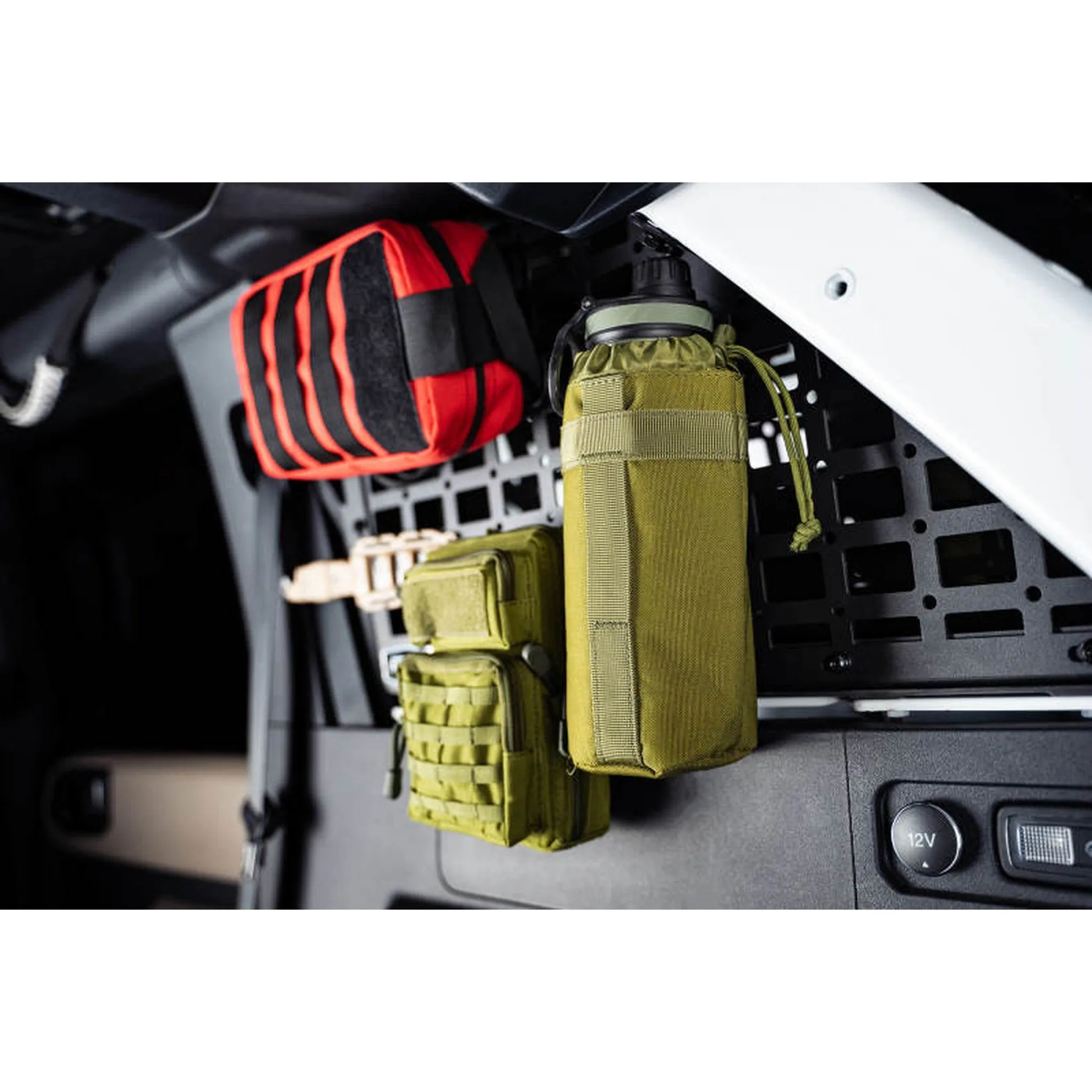 DV8 Offroad Rear Window Molle Panels  for 2021  Ford Bronco | dveMPBR-01