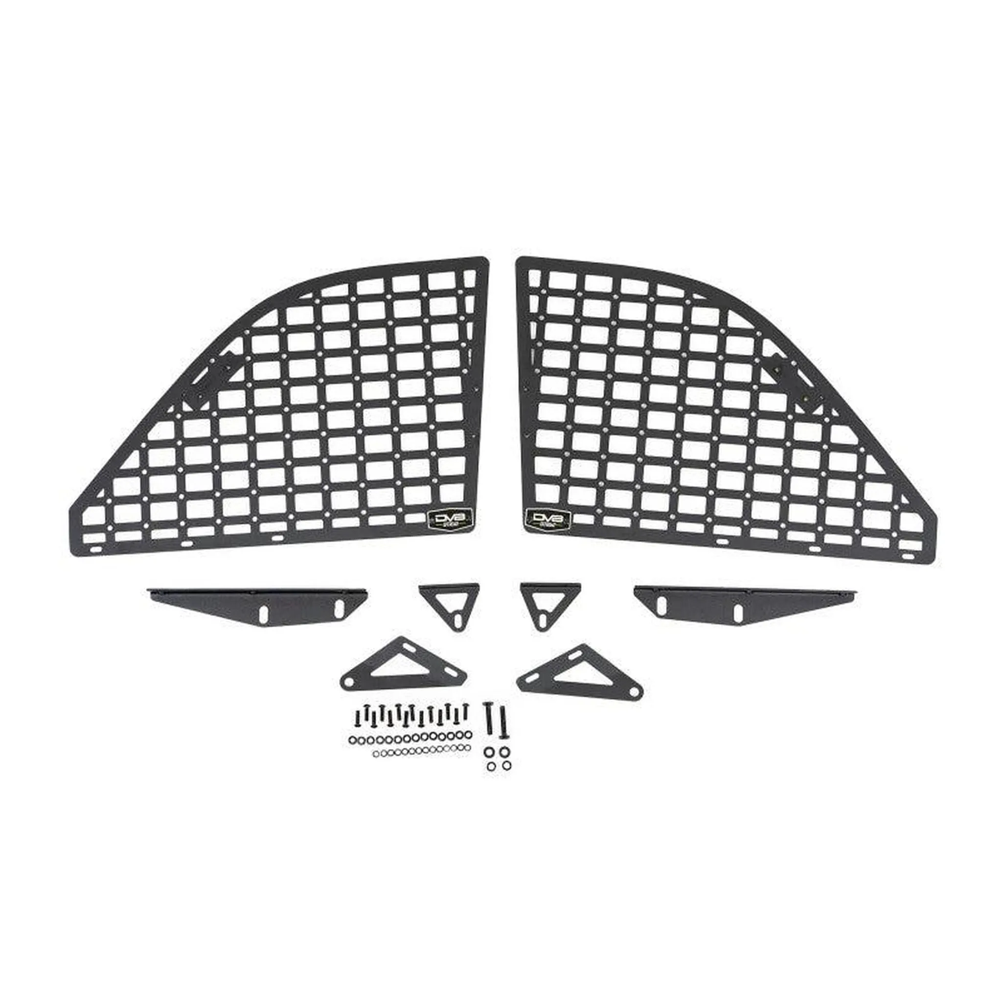 DV8 Offroad Rear Window Molle Panels  for 2021  Ford Bronco | dveMPBR-01