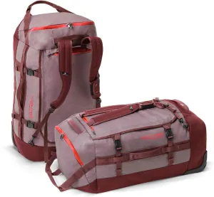 Eagle Creek Cargo Hauler 110L Rolling Duffle Bag with Wheels and Handle, Tuck-Away Backpack Straps, Easy-Access End Pocket & U-Lid Main Compartment, Currant