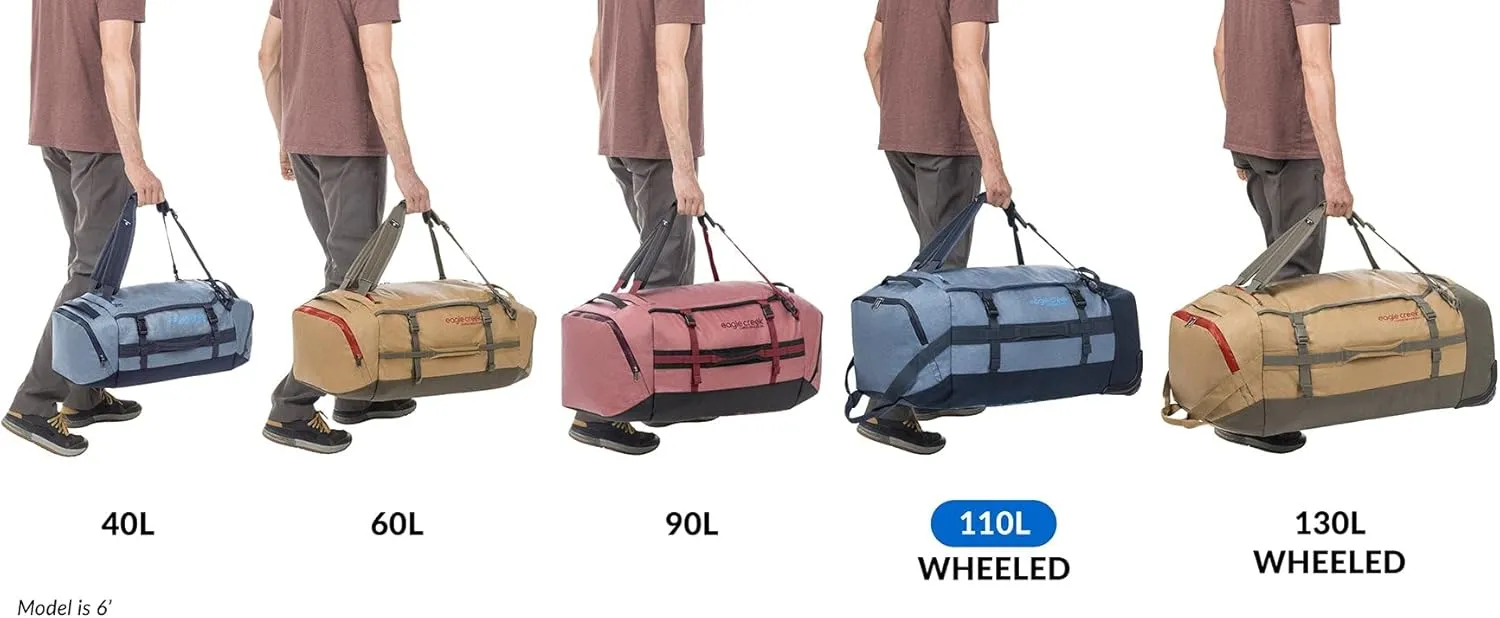 eagle creek Cargo Hauler Wheeled Duffel 110L Glacier Blue