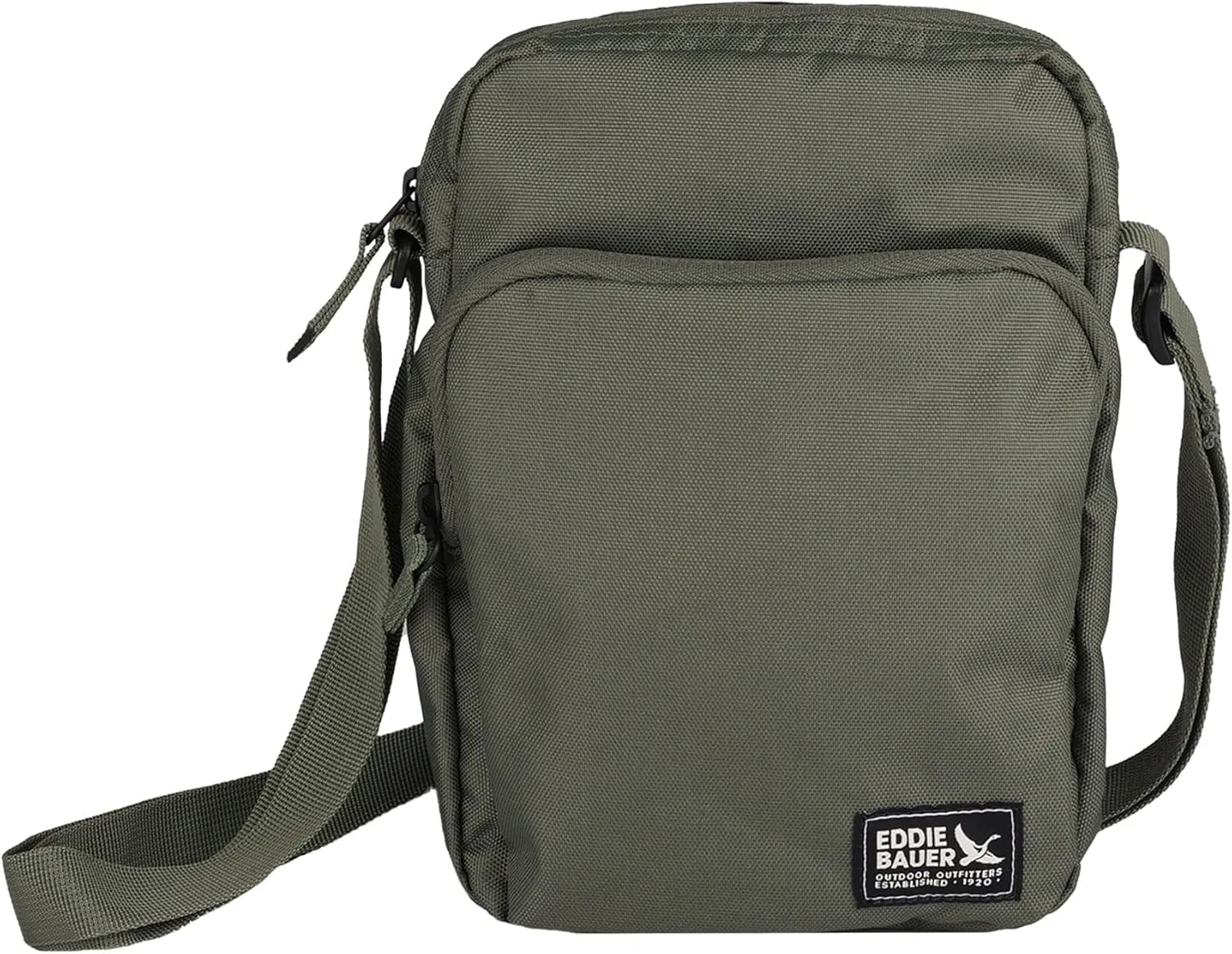 Eddie Bauer Jasper Crossbody Bag | Everyday Carry | Lightweight | Travel | Adjustable | 3L, Clover