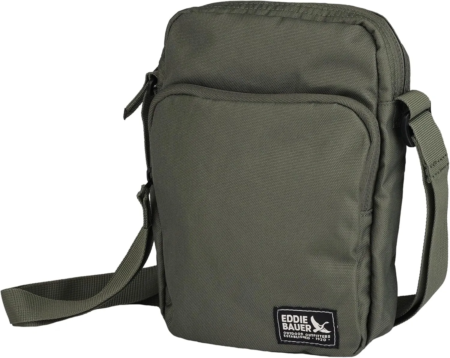 Eddie Bauer Jasper Crossbody Bag | Everyday Carry | Lightweight | Travel | Adjustable | 3L, Clover
