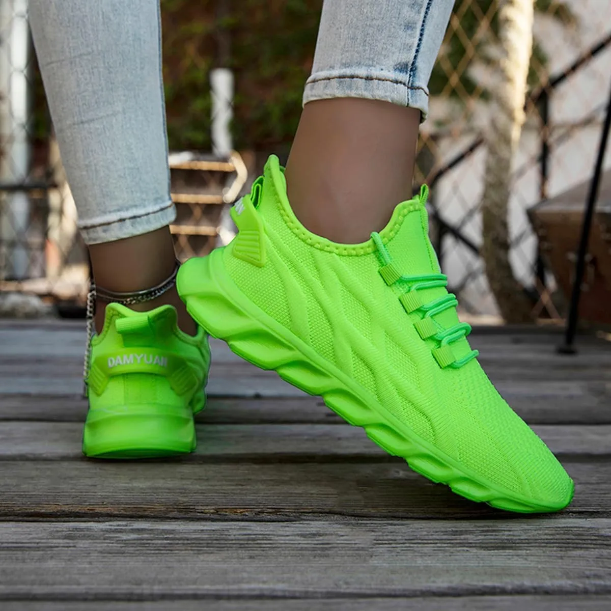 EGMPDA Womens Walking Shoes Slip On Tennis Athletic Runnings Sneakers Casual Fashion Lightweight for Work Travel Gym Sports