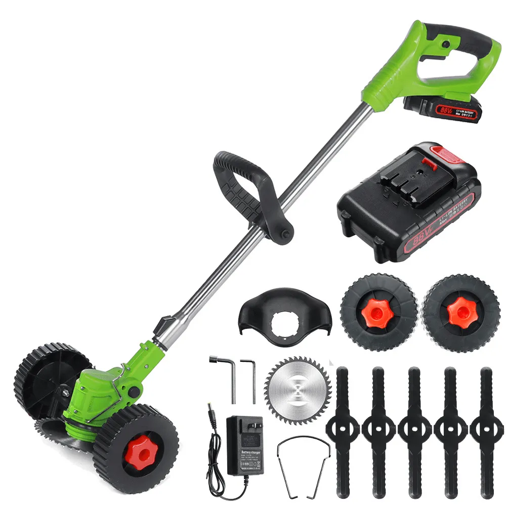 Electric Cordless Lawn Grass Weed Wacker Edge Trimmer