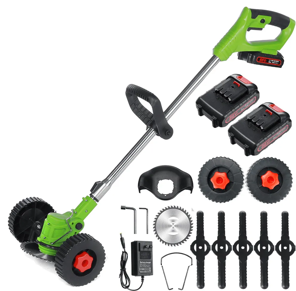 Electric Cordless Lawn Grass Weed Wacker Edge Trimmer