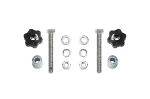 Fabtech 20-21 Jeep Gladiator 4WD Cargo Rack Hi-Lift Jack Mount Kit