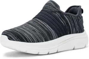 FitVille Mens Slip on Shoes Wide Width Mesh Mens Walking Shoes Wide Lightweight