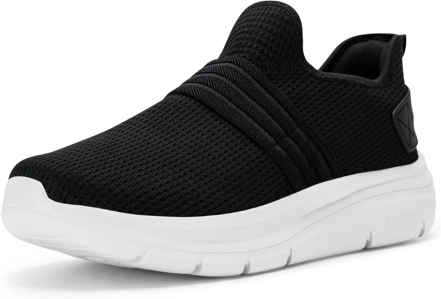 FitVille Mens Slip on Shoes Wide Width Mesh Mens Walking Shoes Wide Lightweight