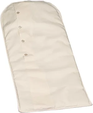 Foster-Stephens 48" Acid-Free Muslin Child Garment Bag | Closet Storage for Baby, Kids Clothes | Small Hanging Garment Bags | 48” Length 18" Width