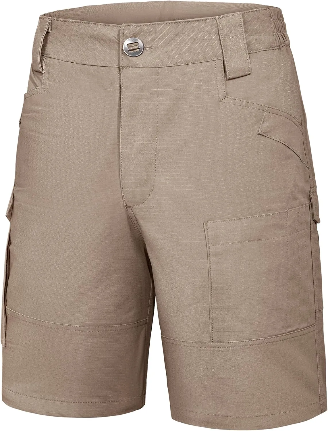 FREE SOLDIER Men's Hiking Tactical Cargo Shorts Multiple Pockets Waterproof Shorts Outdoor Fishing Camping Shorts