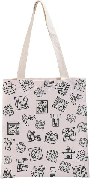 G2TUP X-Ray Technologist Appreciation Gift X-Ray Technician Tote Bag Radiology Graduation Handbag Technician Radiologist Gift