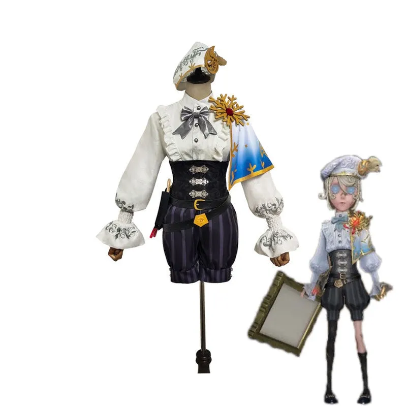 Game Identity V Painter Golden Ratio Edgar Valden Cosplay Costume