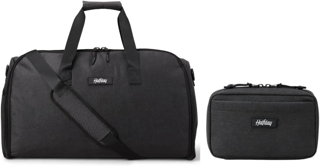 Garment Duffel Bag 45L, Shadow and Sidekick Tech Organizer Kit, Shadow