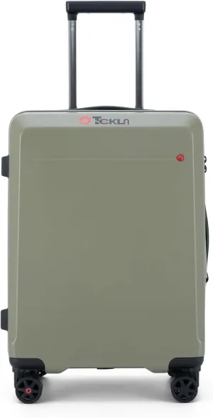 Hardshell Expandable Carry On Luggage with Spinner Wheels 20in 26in Carry On (Sage Green, Carry-On 20-Inch)