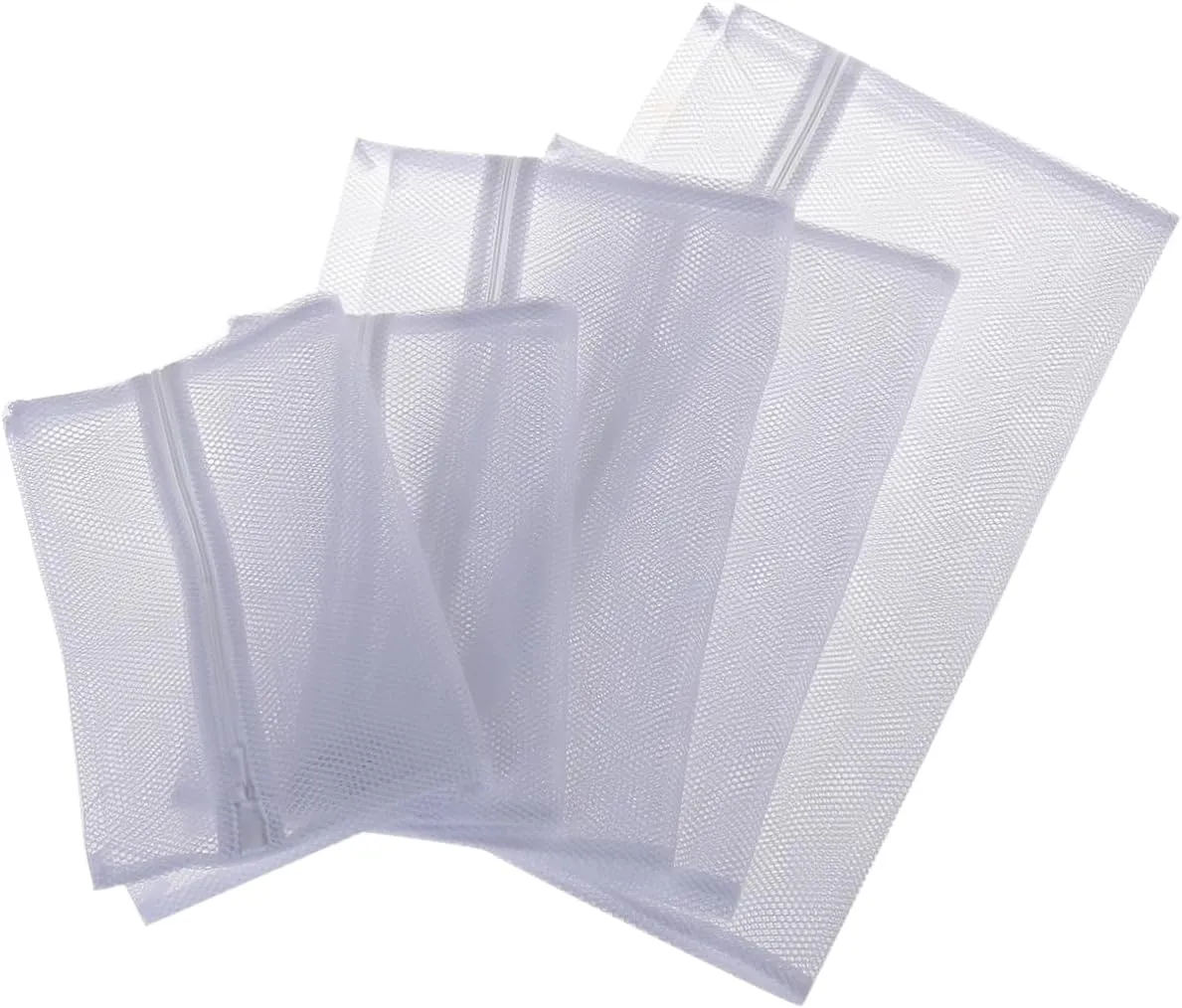 HEALLILY 5pcs Mesh Laundry Bag Set Small Mesh Washing Bag for Underwear Bra Sweater Knit Activewear and Baby Clothes Random Color