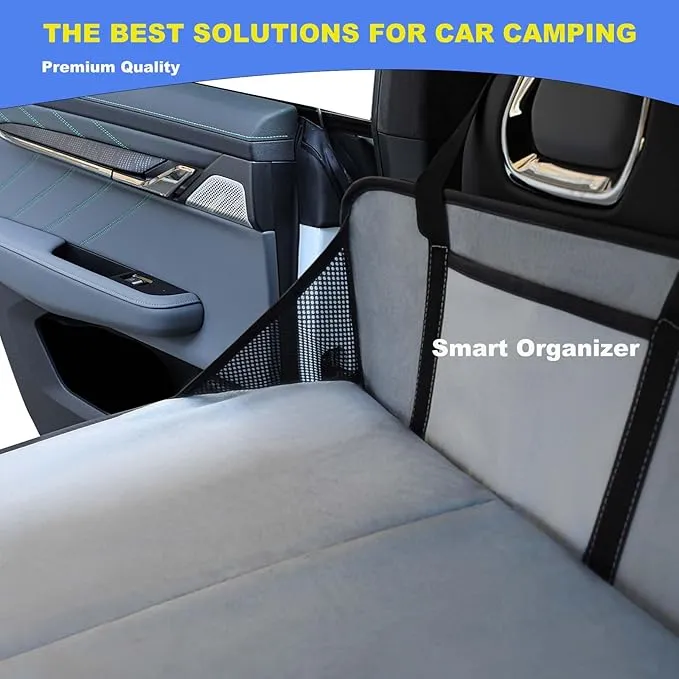 hejinzoo Car Back Seat Mattress Extension Plate, Increase Travel Trunk Space & Car Bed Camping Space, Mattress Accessories for SUV with Flate Trunk,Tesla Model Y,RAV4,CRV,X-Trail,Outback,Highlander