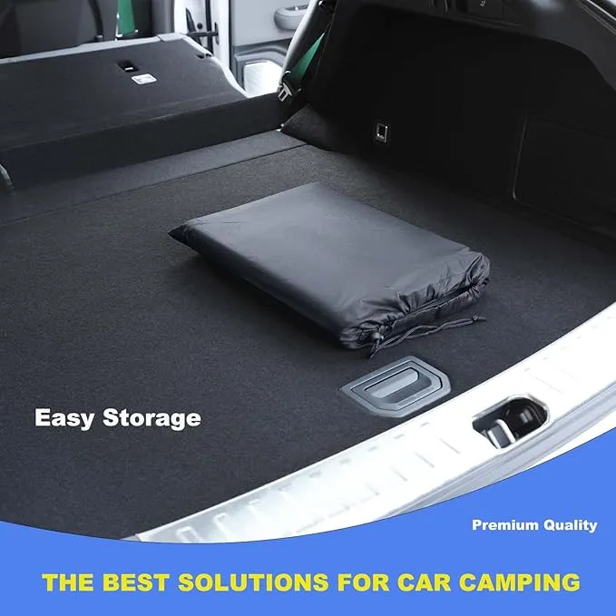hejinzoo Car Back Seat Mattress Extension Plate, Increase Travel Trunk Space & Car Bed Camping Space, Mattress Accessories for SUV with Flate Trunk,Tesla Model Y,RAV4,CRV,X-Trail,Outback,Highlander