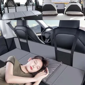hejinzoo Car Back Seat Mattress Extension Plate, Increase Travel Trunk Space & Car Bed Camping Space, Mattress Accessories for SUV with Flate Trunk,Tesla Model Y,RAV4,CRV,X-Trail,Outback,Highlander