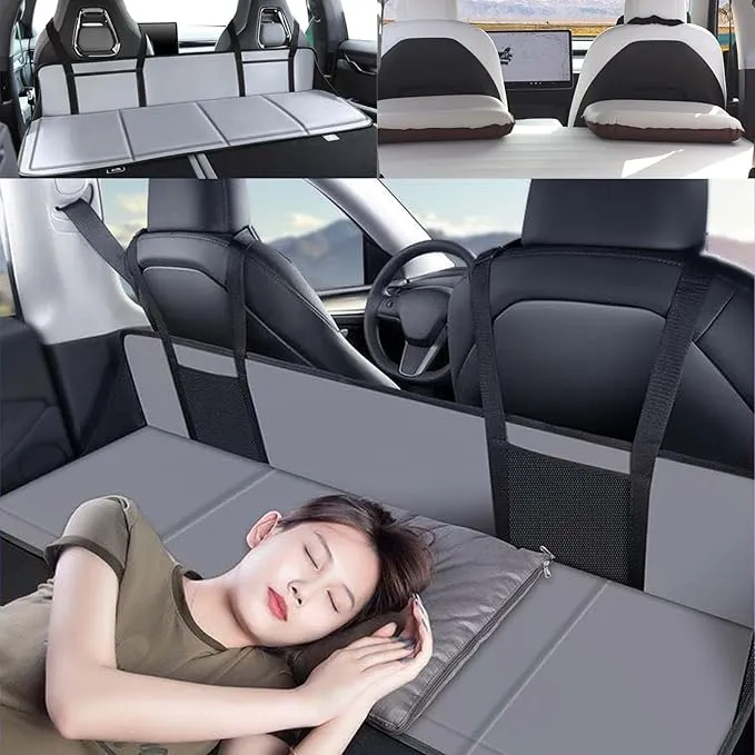 hejinzoo Car Back Seat Mattress Extension Plate, Increase Travel Trunk Space & Car Bed Camping Space, Mattress Accessories for SUV with Flate Trunk,Tesla Model Y,RAV4,CRV,X-Trail,Outback,Highlander